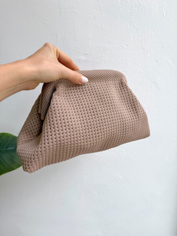 Bolso Tela Taupe