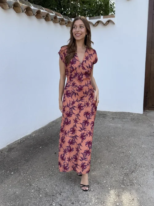 Vestido Delia Coral