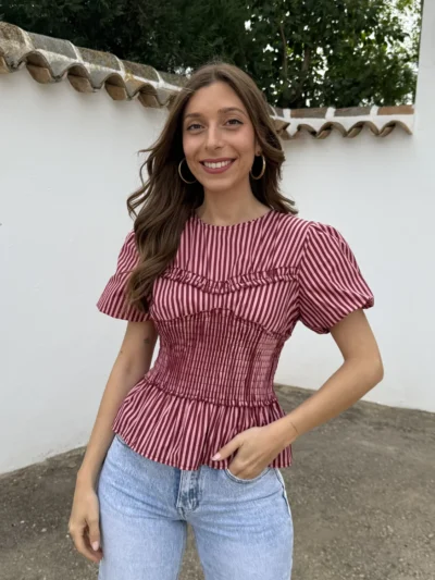 Blusa Gabriela Rosa