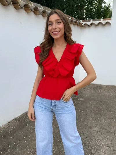 Blusa Rebeca Roja