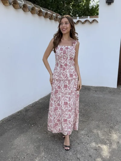 Conjunto Budapest Rosa