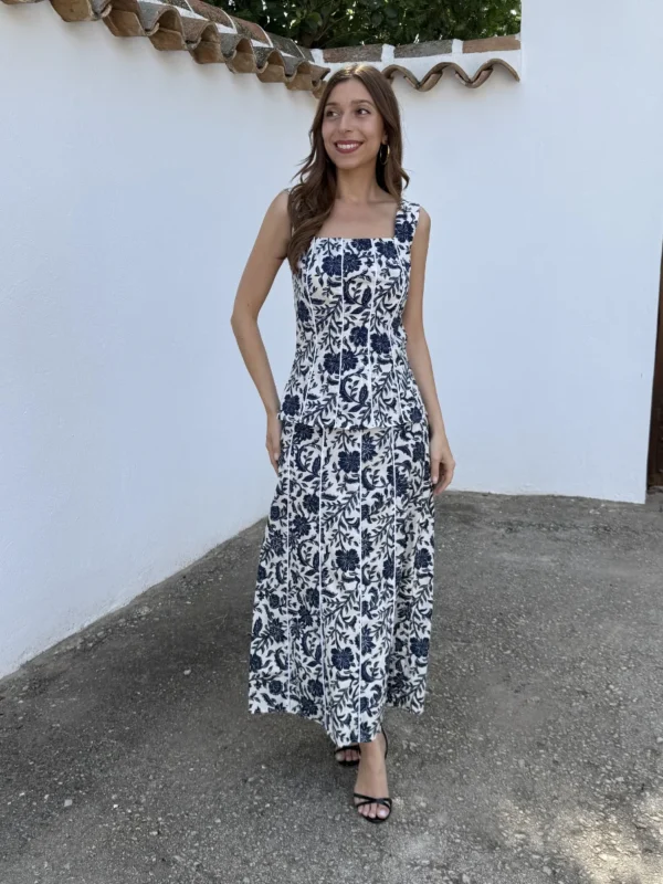 Conjunto Budapest Azul Marino