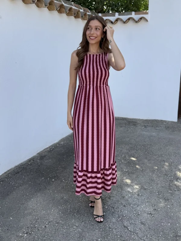 Vestido Duna Rosa