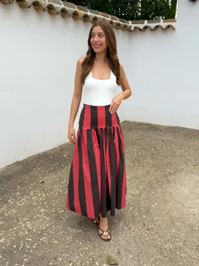 Falda Alessandra Frambuesa - Talla única