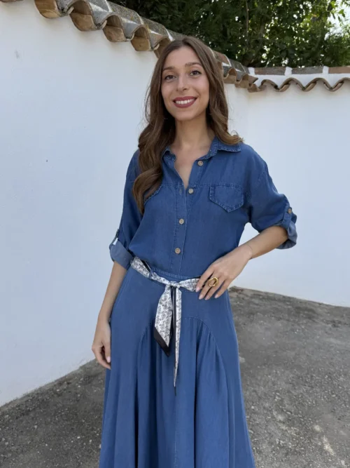 Camisa Denim - Talla única