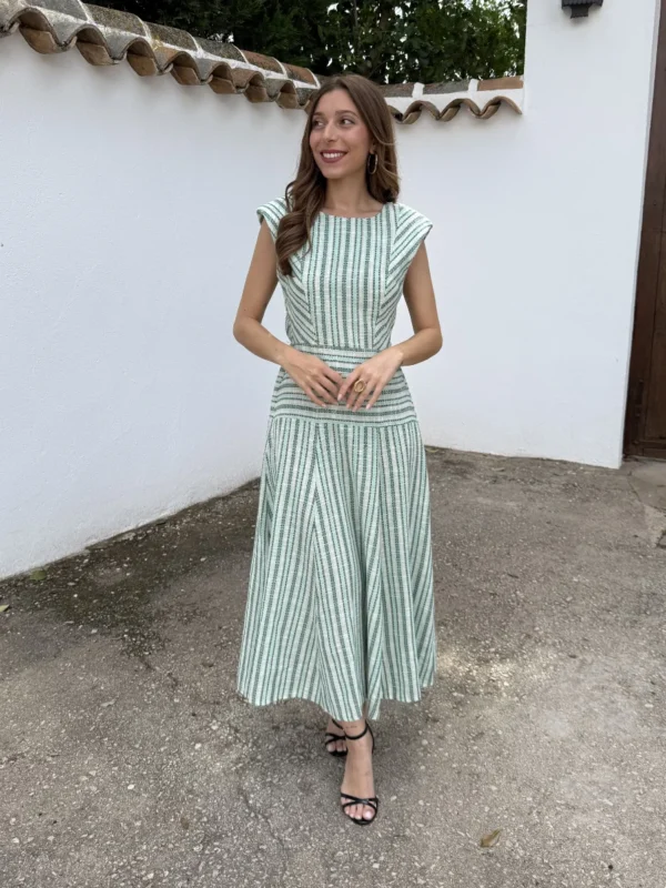 Vestido Andrea Turquesa