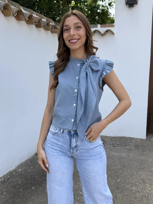 Camisa Turia Azul