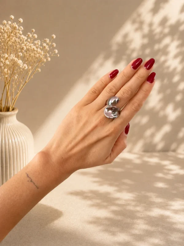 Anillo Helios Plateado