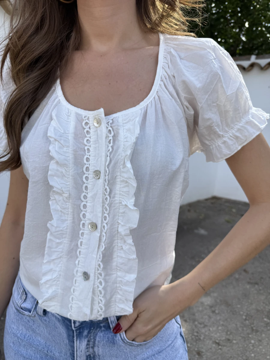 Camisa Tipi Blanca - Imagen 2