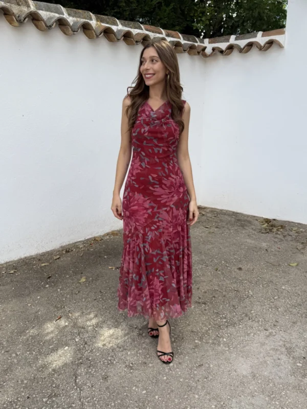 Vestido Salitre Rojo