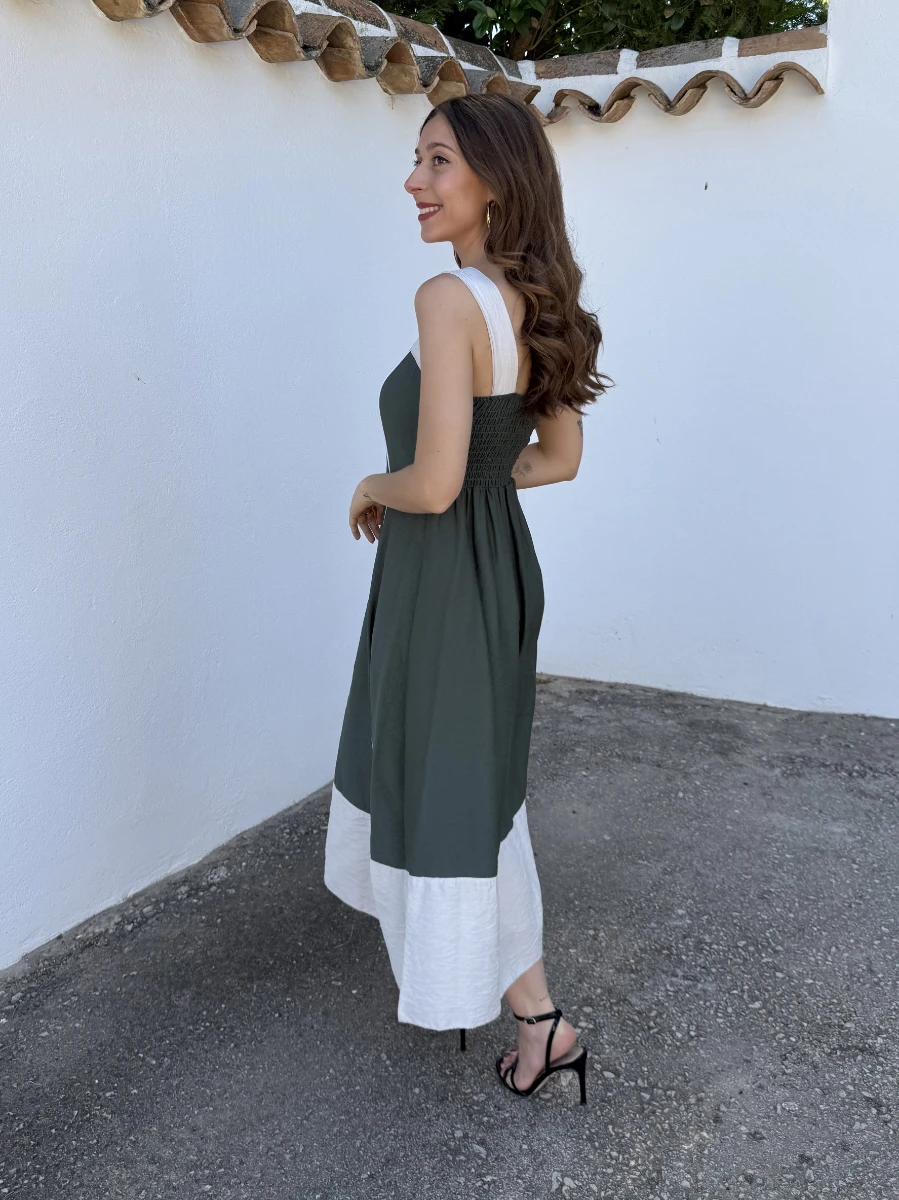 Vestido Grecia Verde - Imagen 3