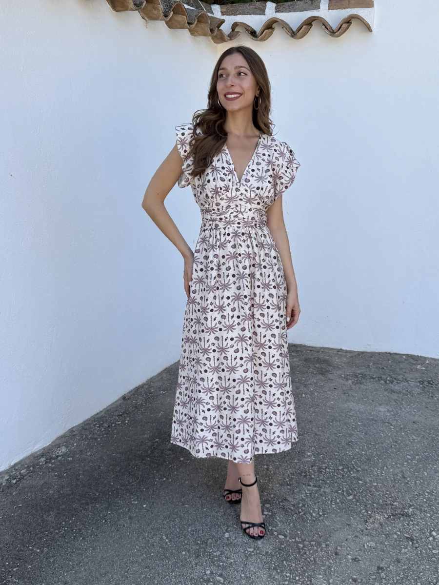 Vestido Sicilia Morado