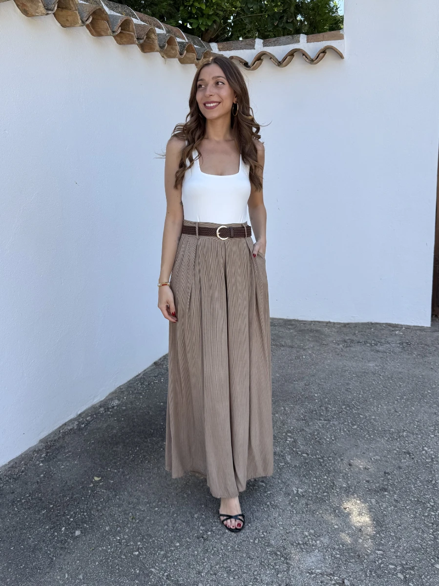 Pantalón Victoria Camel - Imagen 4