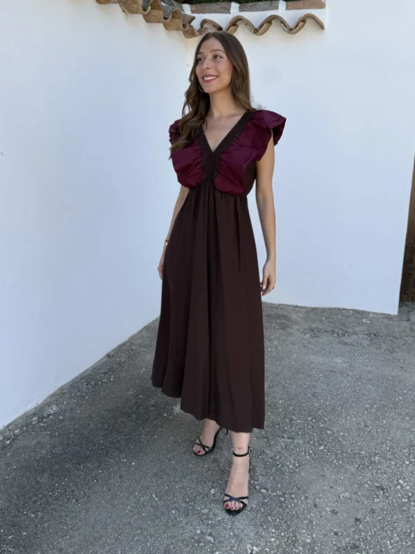 Vestido Davinia Volante - Talla única