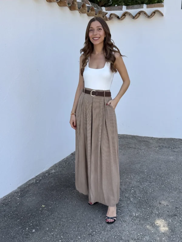 Pantalón Victoria Camel