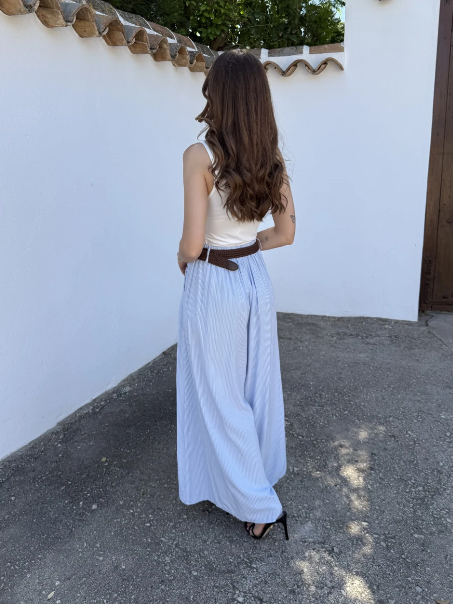 Pantalón Victoria Azul Bebé - Imagen 4
