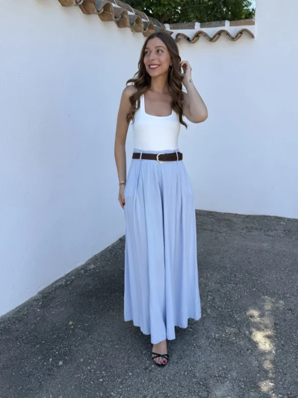 Pantalón Victoria Azul Bebé