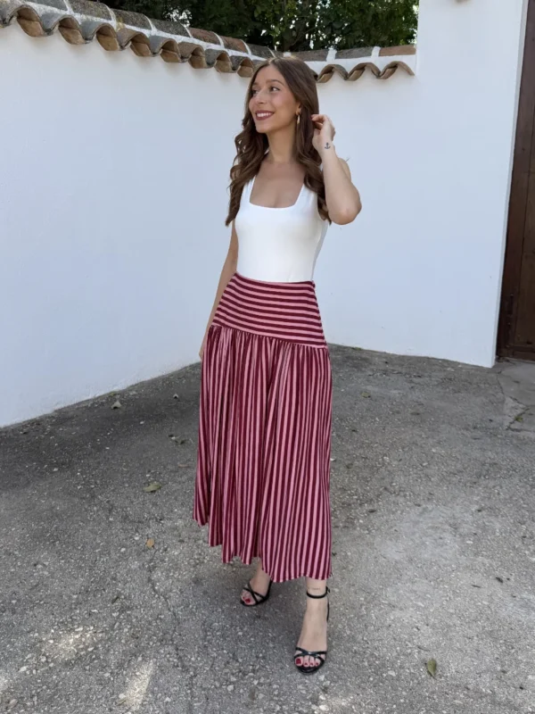 Falda Fabiana Rosa