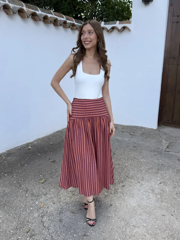 Falda Fabiana Morado