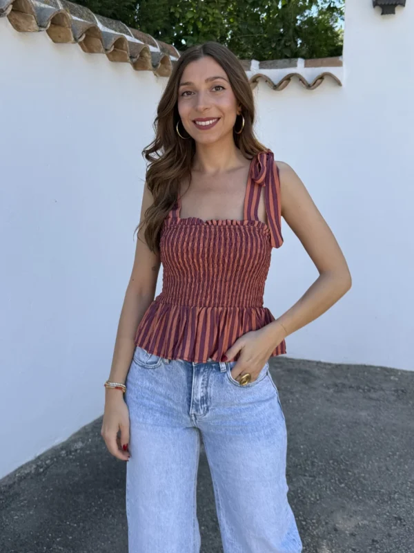 Top Merli Naranja
