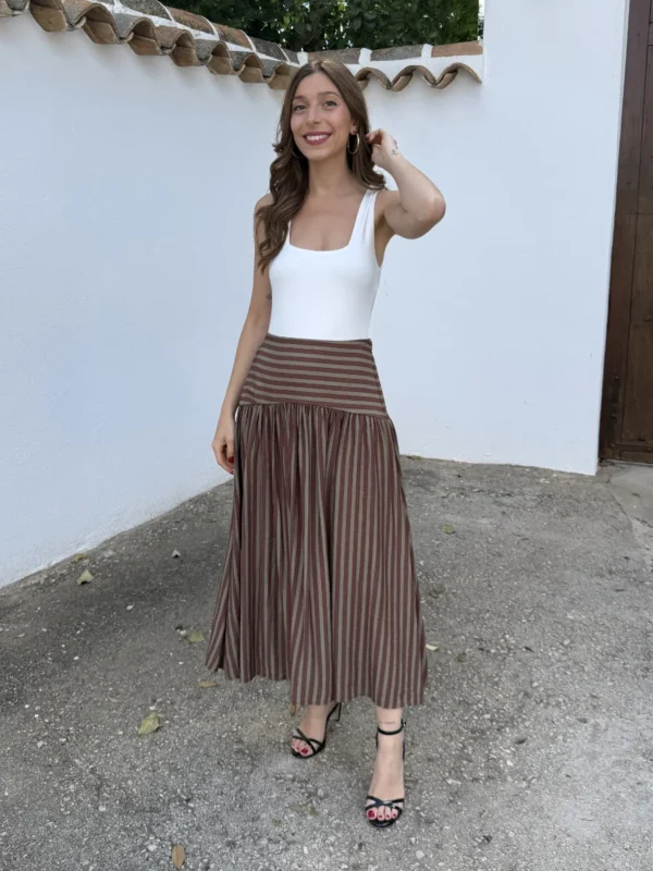 Falda Fabiana Verde