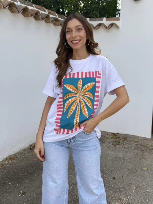 Camiseta Tropic Brilli - Talla única