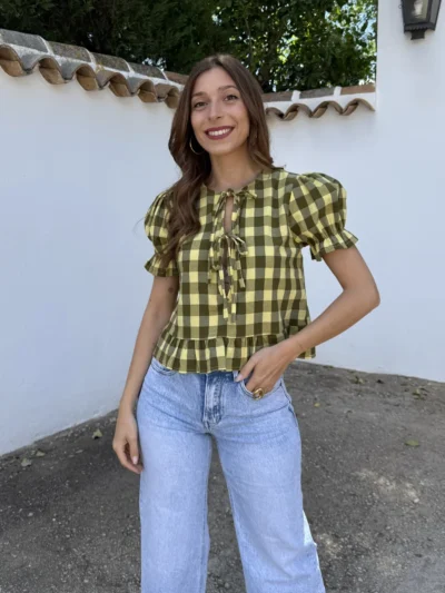 Blusa Amore Flúor Verde