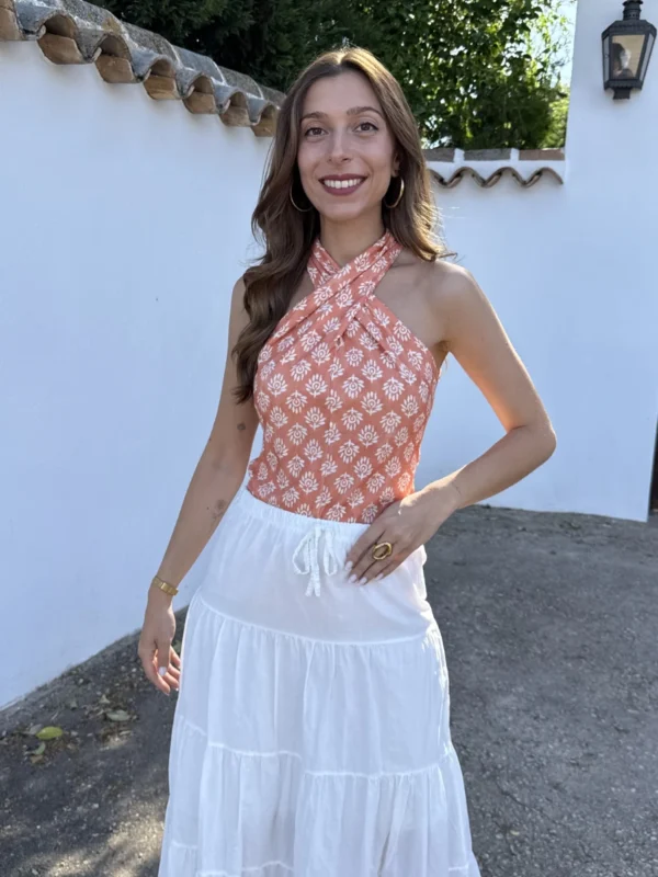 Top Halter Dalia Coral