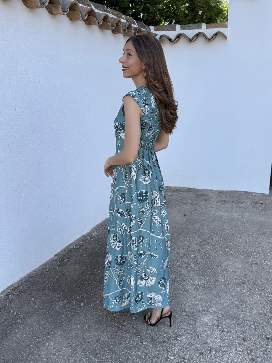 Vestido Colombia Azul - Imagen 3
