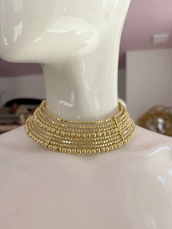 Choker Rígido Bolitas