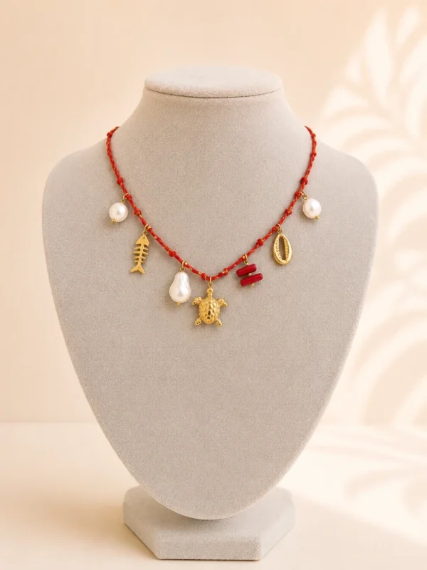 Collar Cuerda Tortuga