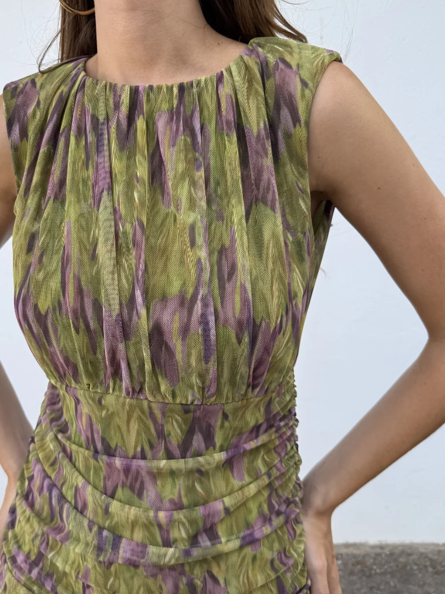 Vestido Barbate Tul Verde - Imagen 2