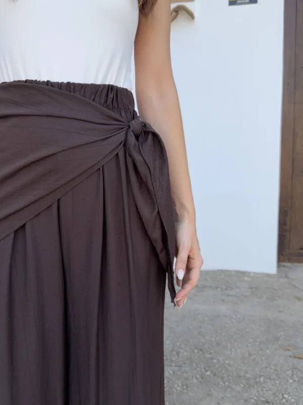 Pantalón Pañuelo Marrón