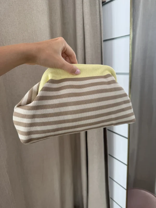 Bolso Pica Pica Beige/Amarillo