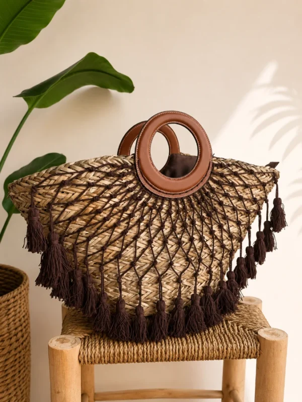 Capazo Boho Chocolate