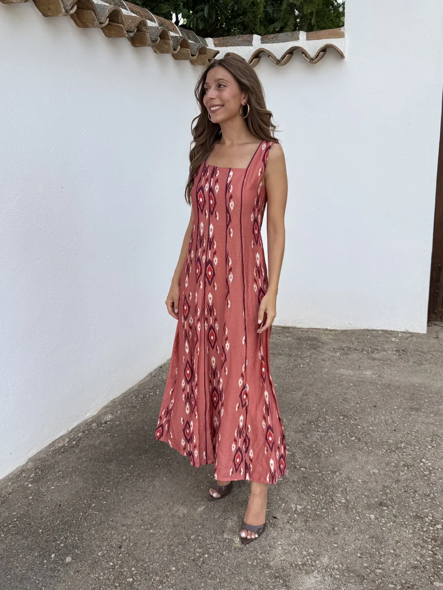 Vestido Molina Naranja