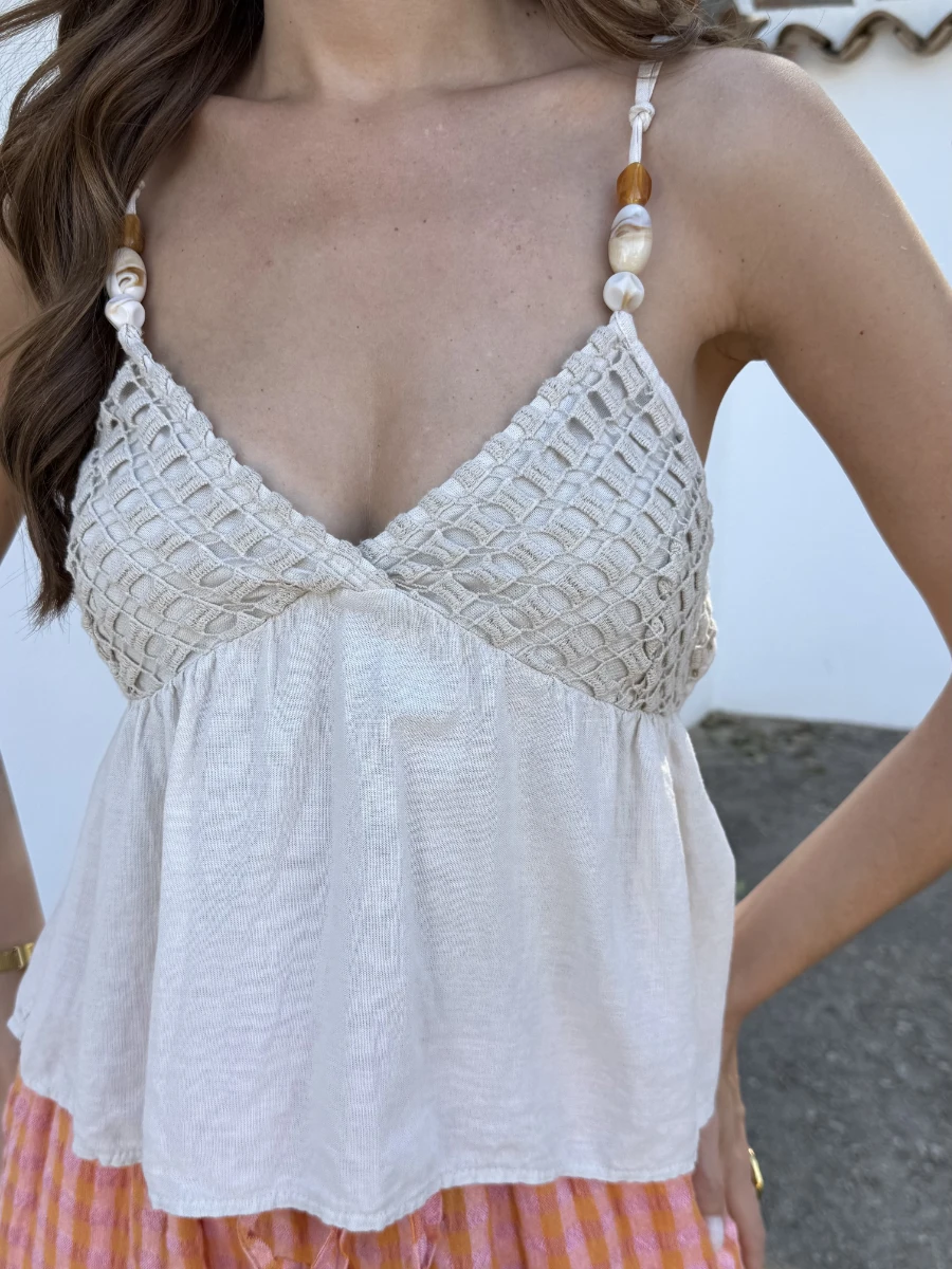 Top Gomera Beige - Imagen 2