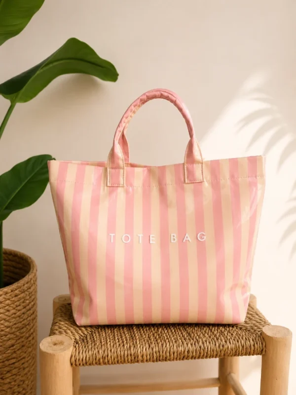 Bolso Impermeable Rosa/Amarillo