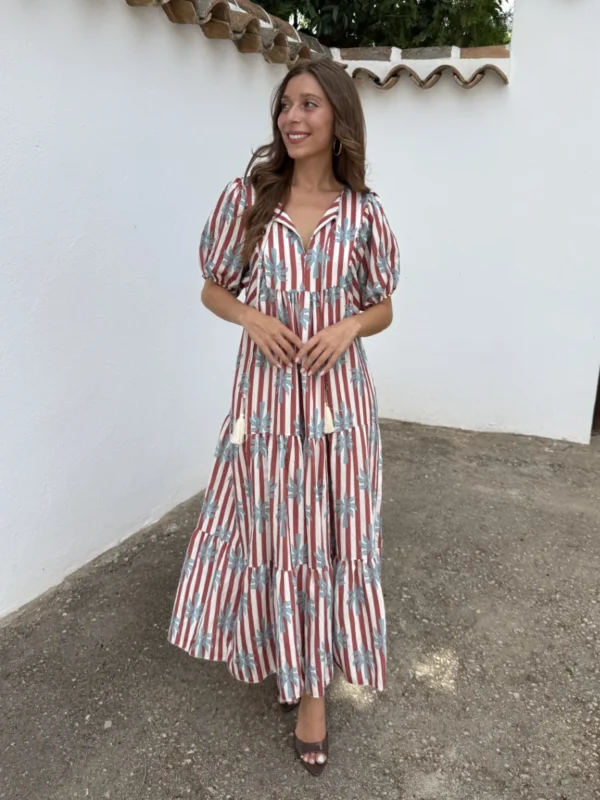 Vestido Conil Teja
