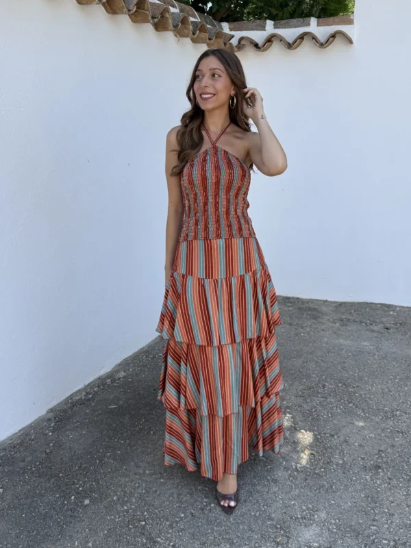 Conjunto Zahara Teja - Talla única