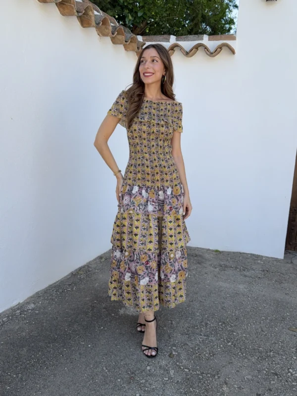 Vestido Evelyn Amarillo