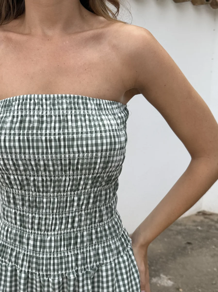 Mono Vichy Verde - Imagen 2