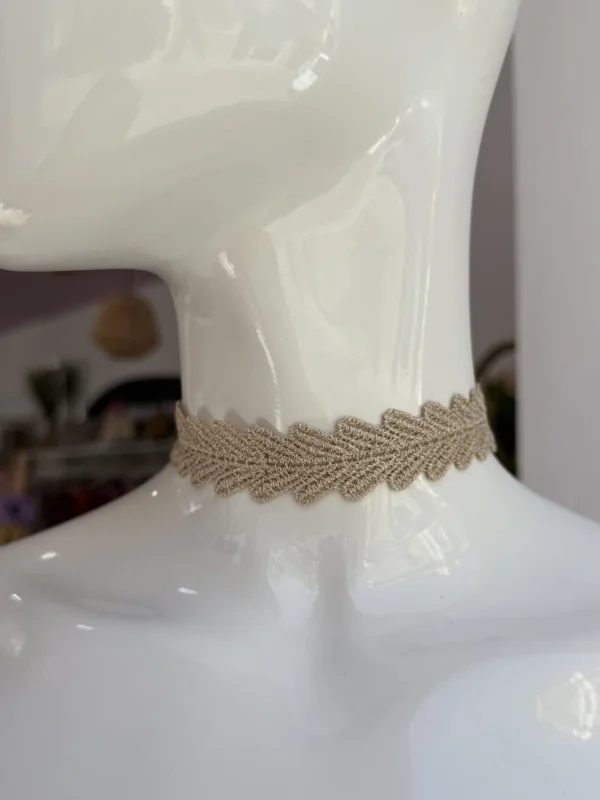 Choker Tela Espiga