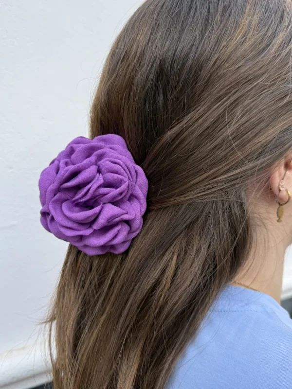 Pinza Flor Morado