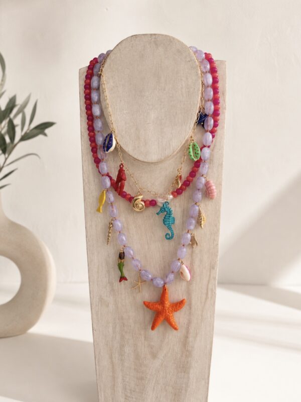 Collar Multicolor Charms