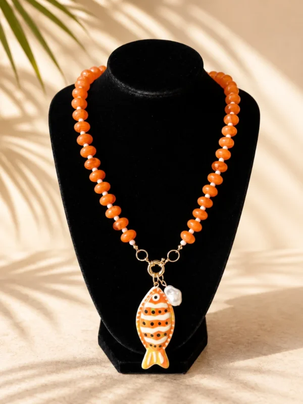 Collar Pez Naranja
