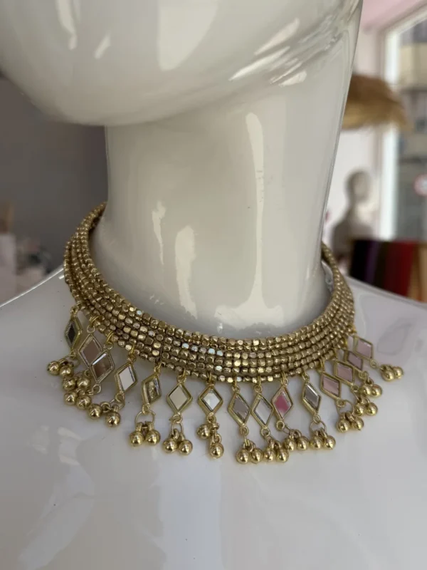 Choker Dorado Colgantitos