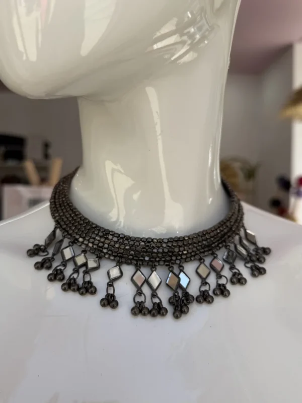 Choker Rombos Oscuro