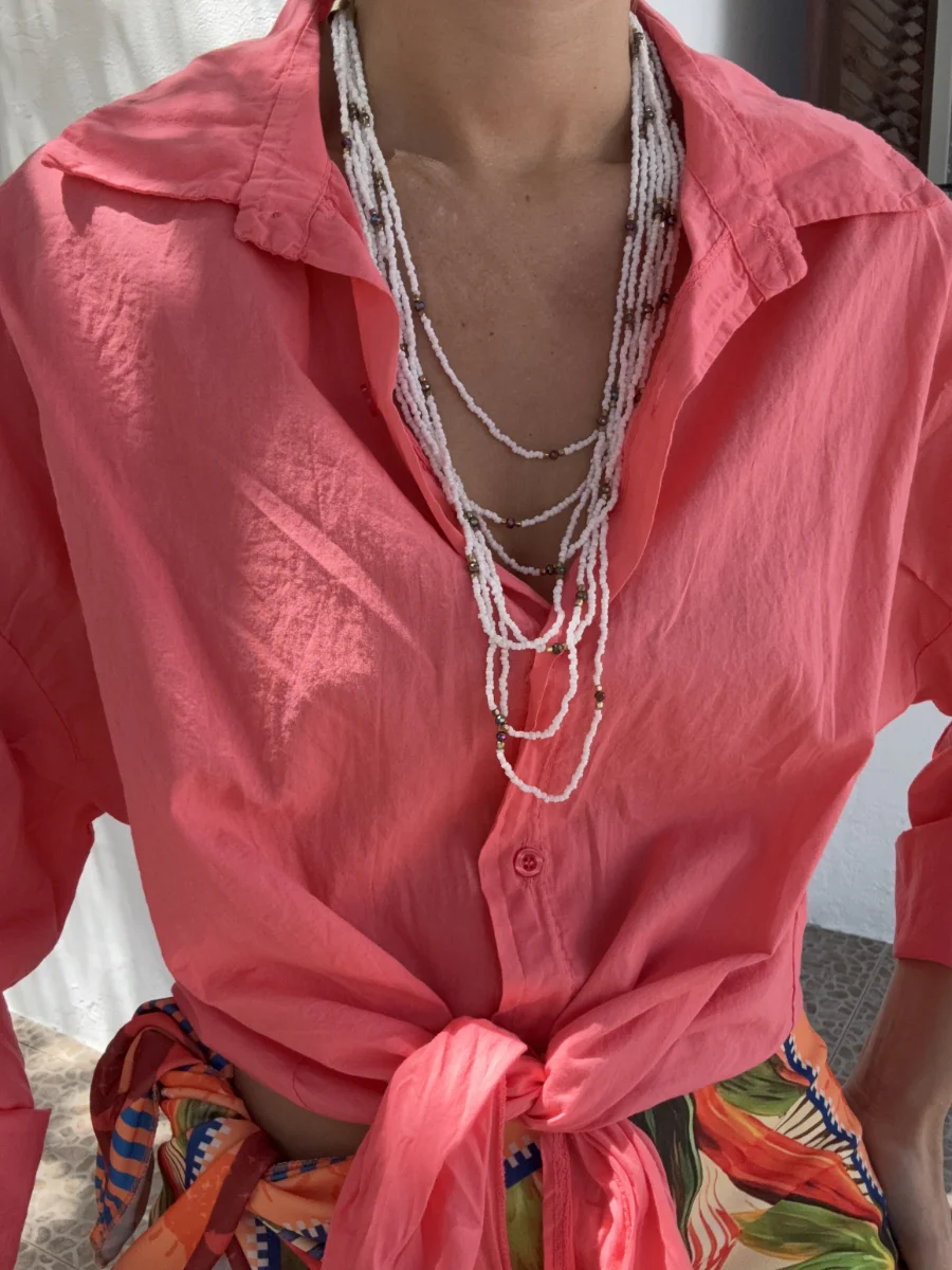 Camisa Coral Nudo - Imagen 2
