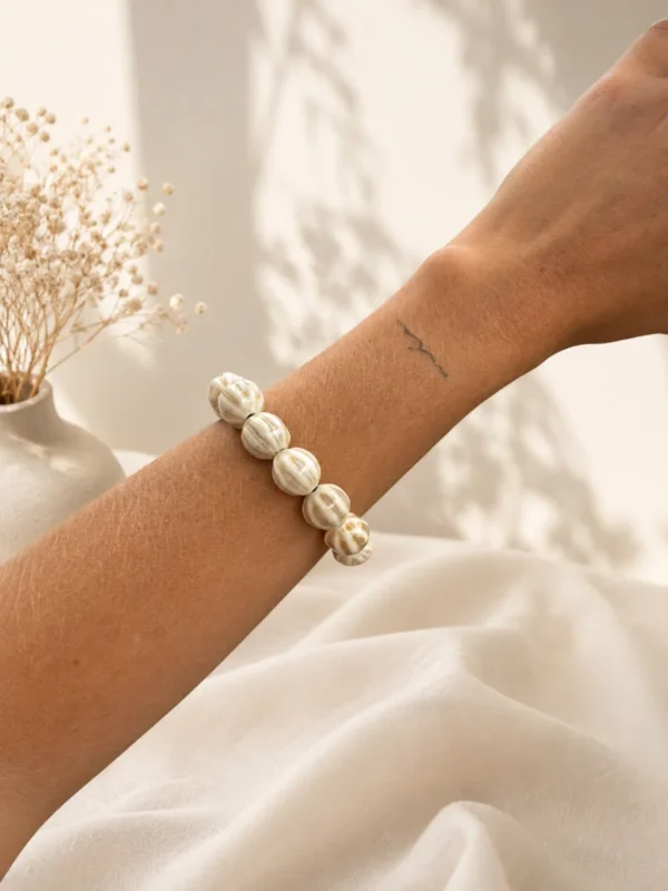 Pulsera Coton Beige